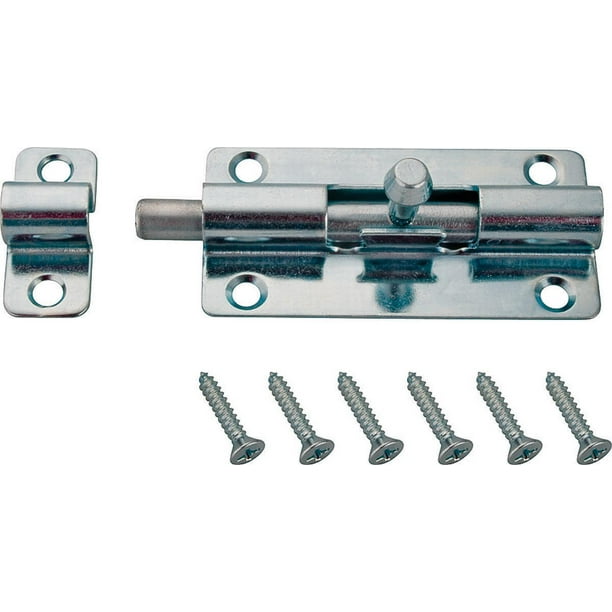 MINTCRAFT SS-B06-DB3L Barrel Bolt Lock 6-Inch Stainless MINTCRAFT SS-B06-DB3L Barrel Bolt Lock 6-Inch Stainless
